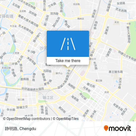 静明路 map
