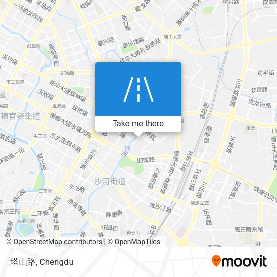 塔山路 map