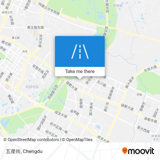 五星街 map