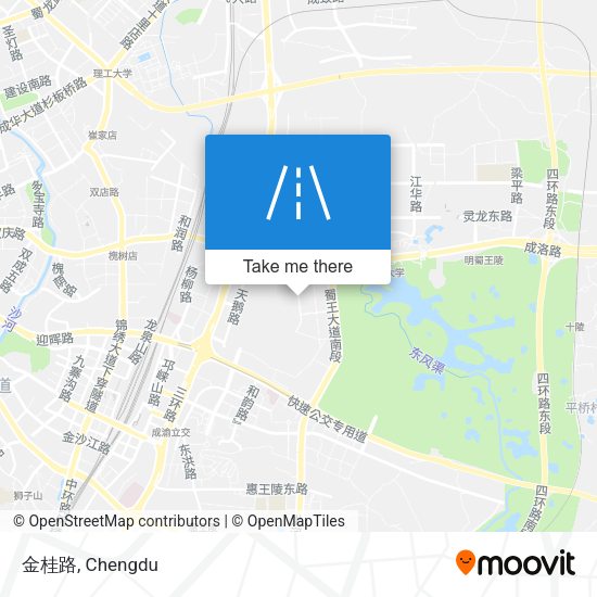 金桂路 map