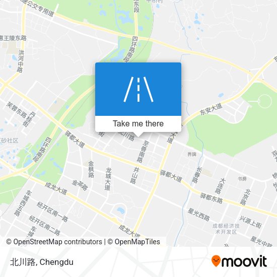 北川路 map