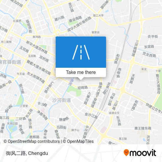 御风二路 map