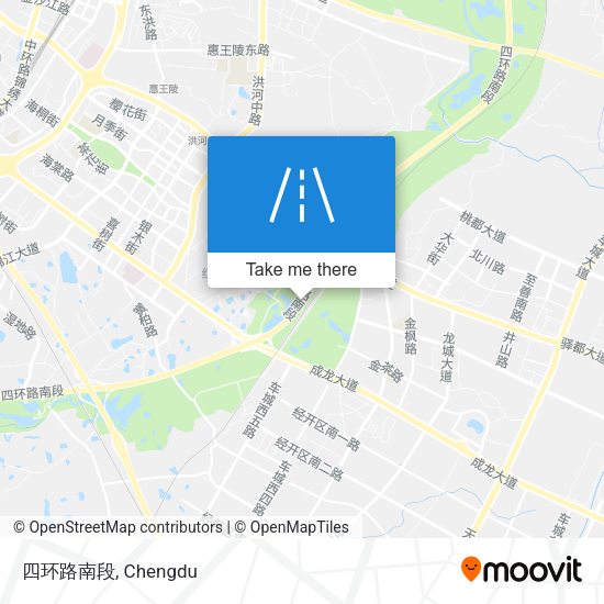 四环路南段 map