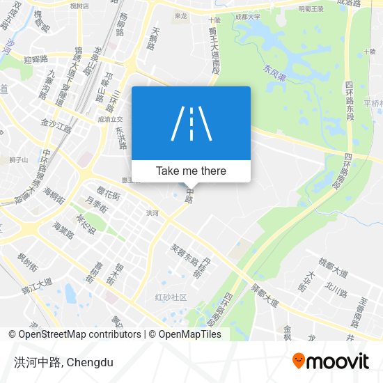 洪河中路 map