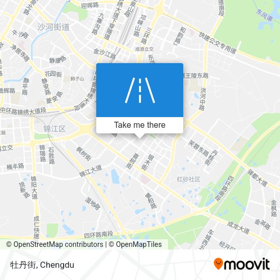 牡丹街 map