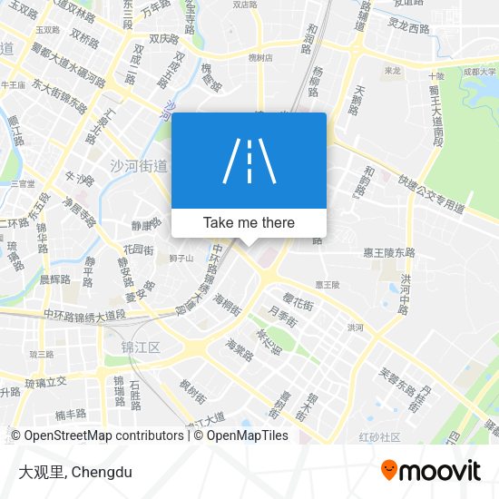 大观里 map
