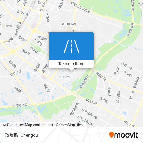 玫瑰路 map