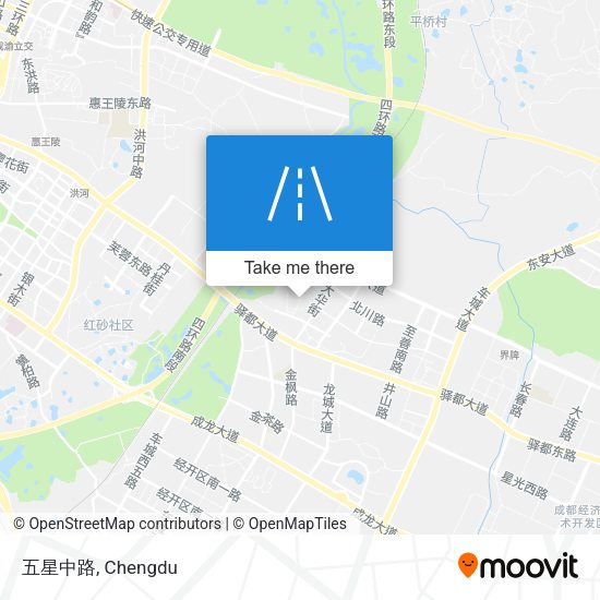 五星中路 map