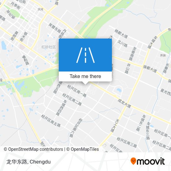 龙华东路 map