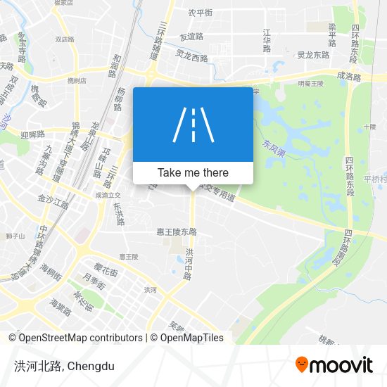 洪河北路 map