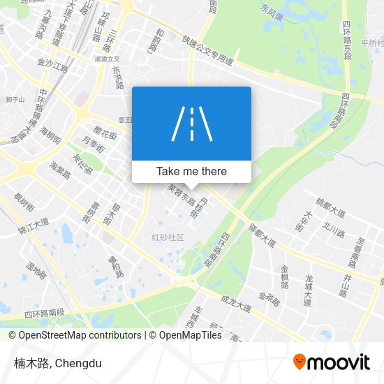 楠木路 map