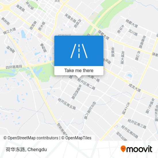 荷华东路 map