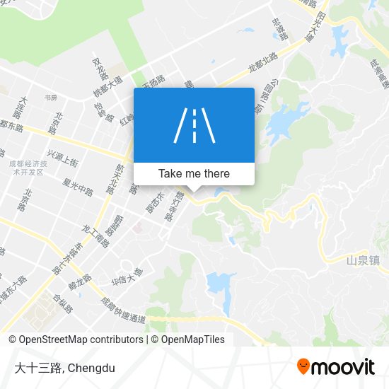 大十三路 map