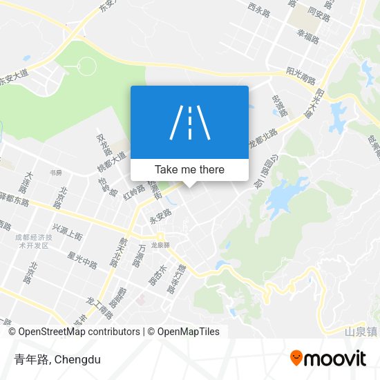青年路 map