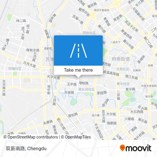 双新南路 map