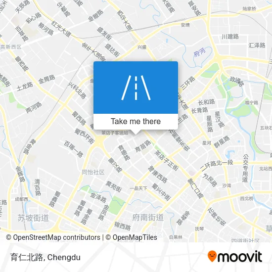 育仁北路 map