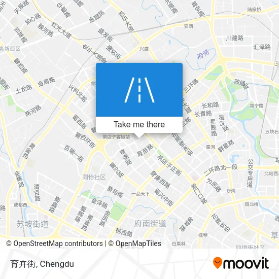 育卉街 map