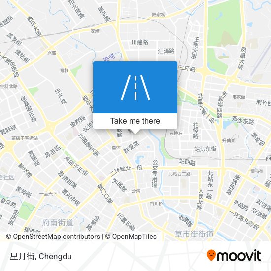 星月街 map