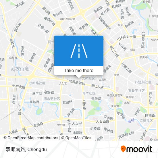 双顺南路 map