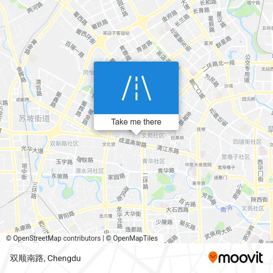 双顺南路 map