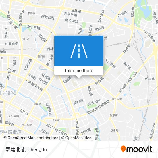 双建北巷 map