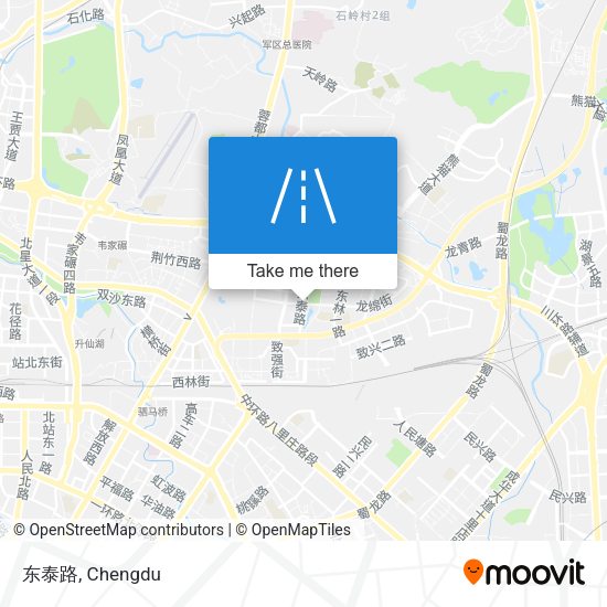 东泰路 map