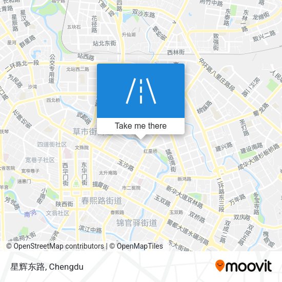 星辉东路 map