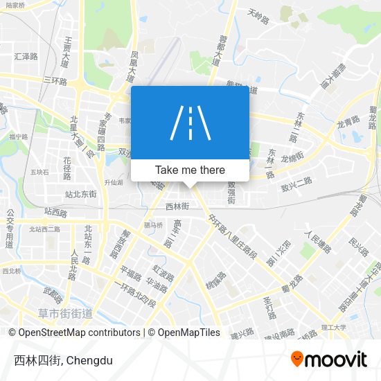 西林四街 map