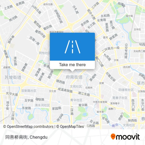 同善桥南街 map
