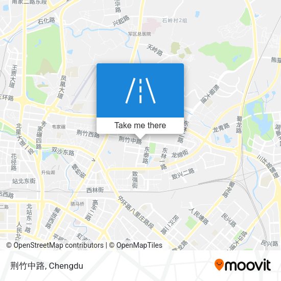 荆竹中路 map
