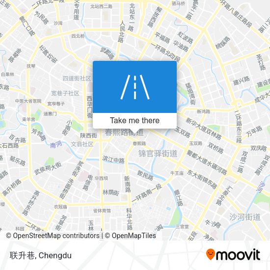 联升巷 map
