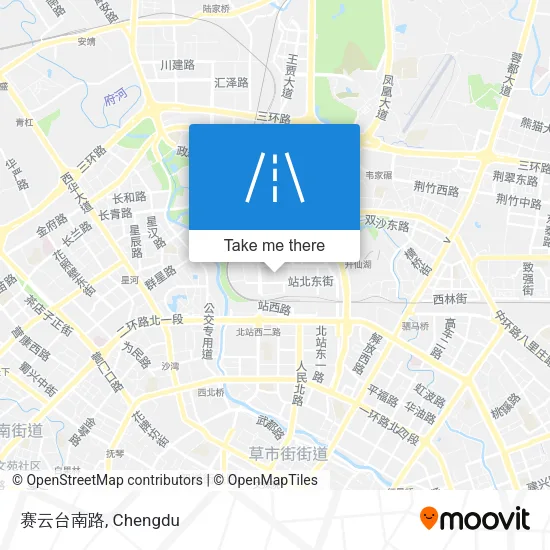 赛云台南路 map