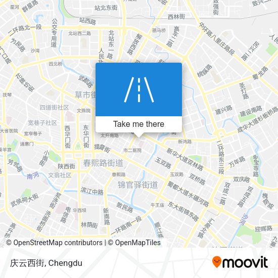 庆云西街 map
