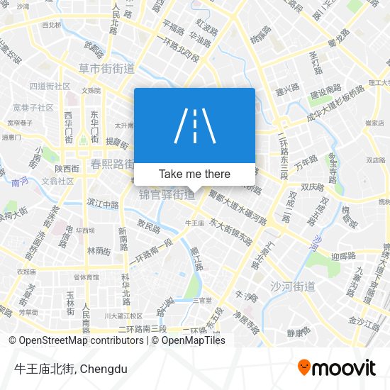 牛王庙北街 map