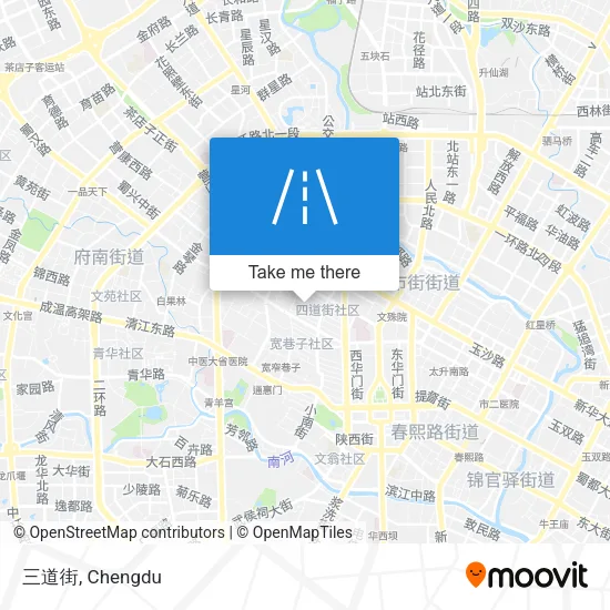三道街 map
