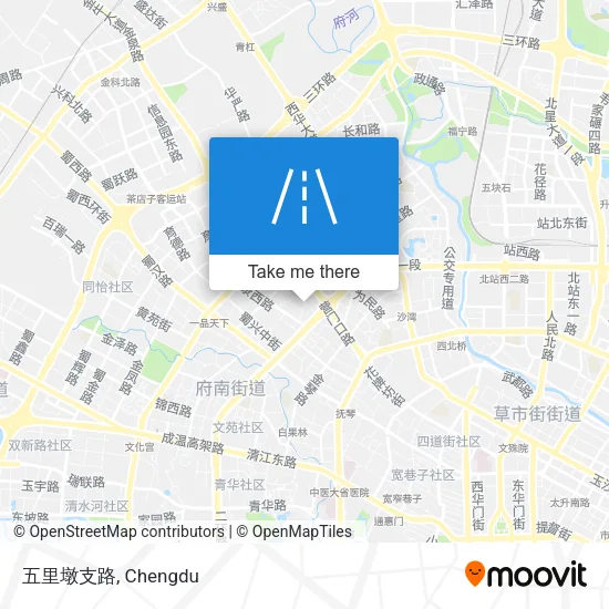 五里墩支路 map