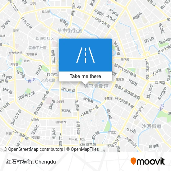 红石柱横街 map