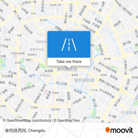 春熙路西段 map