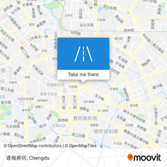 通顺桥街 map