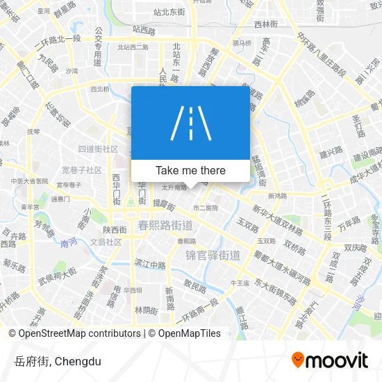 岳府街 map
