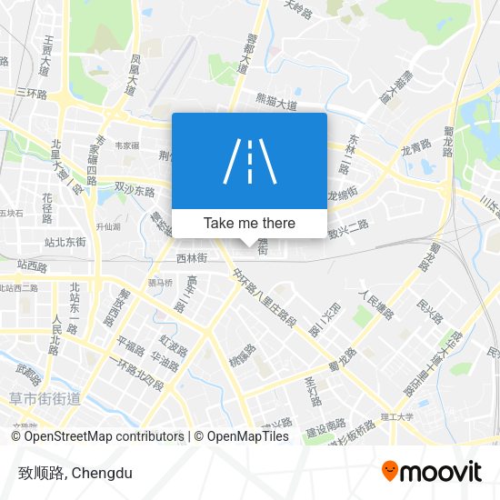 致顺路 map