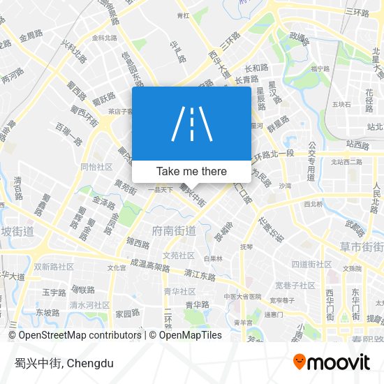 蜀兴中街 map