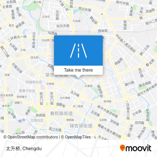 太升桥 map
