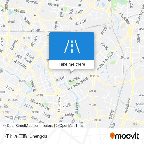 圣灯东三路 map
