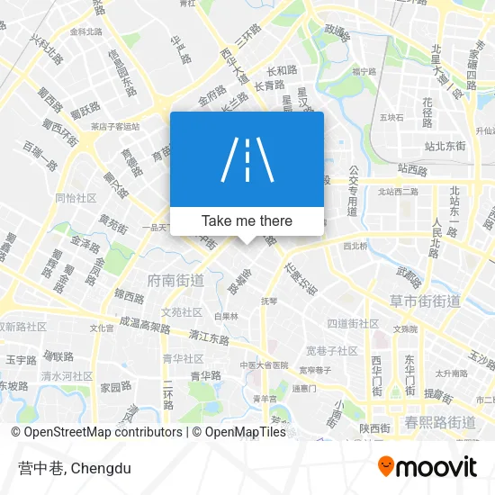 营中巷 map
