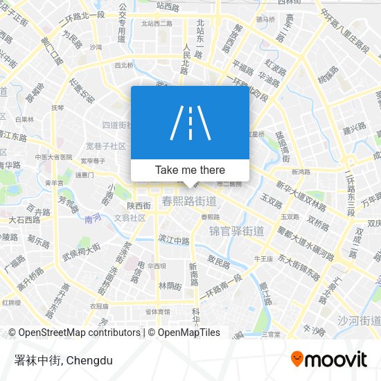 署袜中街 map