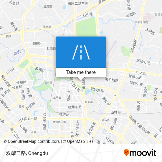 双耀二路 map