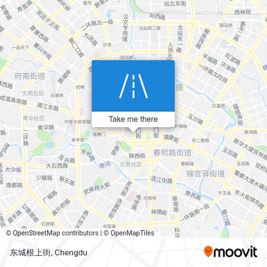 东城根上街 map