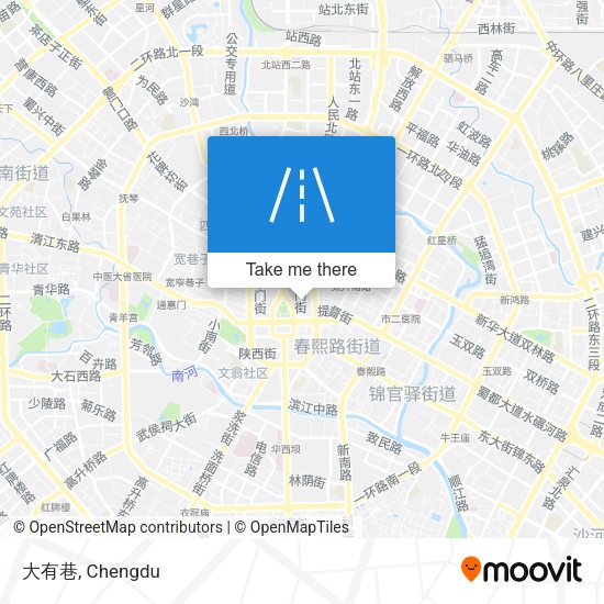 大有巷 map