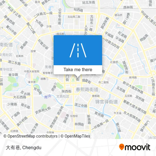 大有巷 map